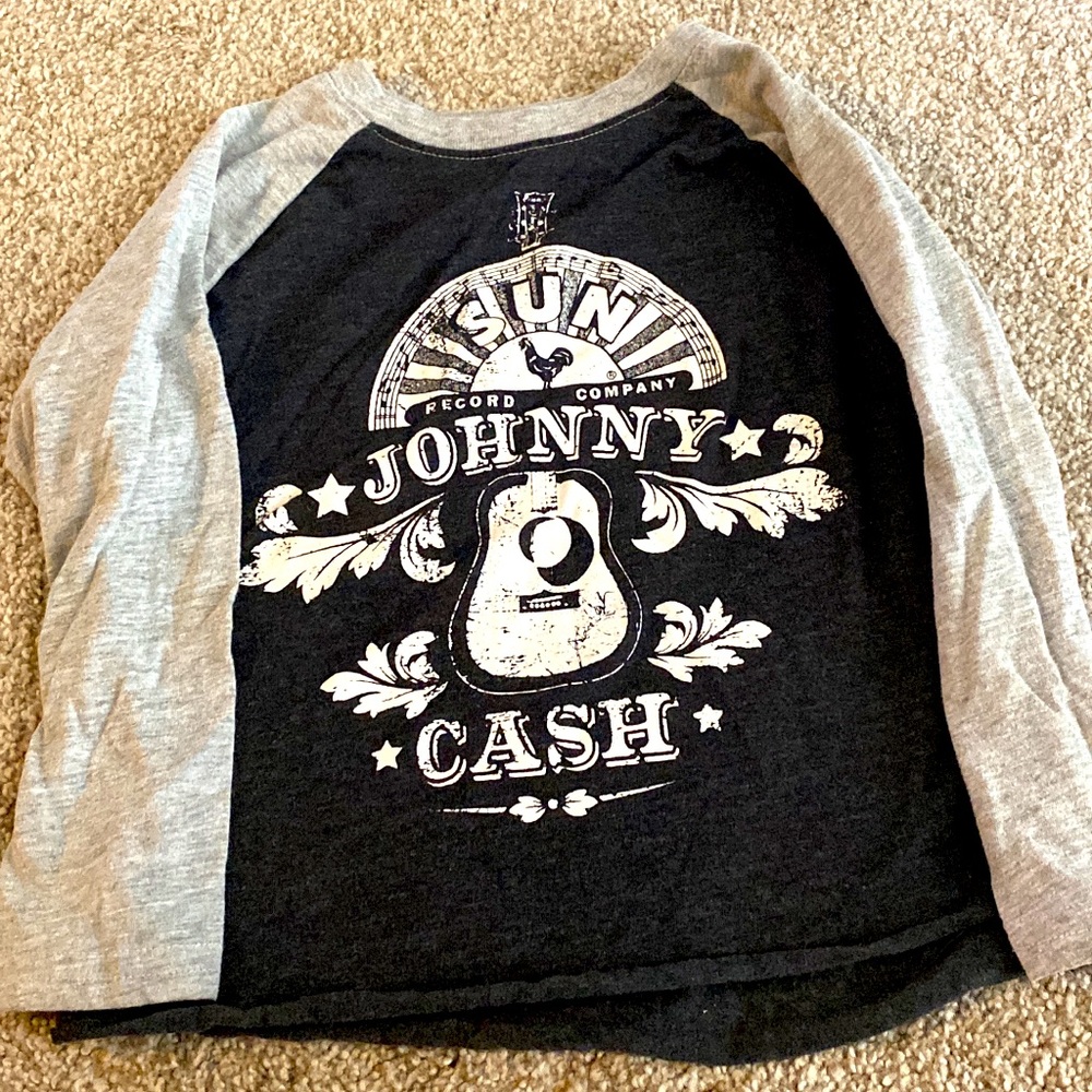 Johnny Cash boutique little boys shirt 2T